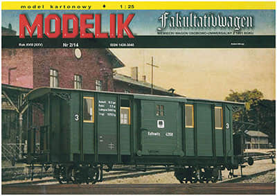 [Modelik 2014-02] Fakultativwagen