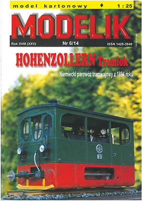 [Modelik 2014-06] Hohenzollern Tramlok