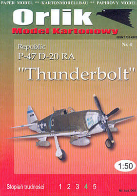 [Orlik 004] P-47 D-20 RA Thunderbolt