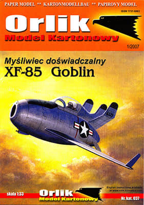 [Orlik 037] XF-85 Goblin