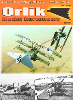 [Orlik 044] Fokker Dr.I重涂版