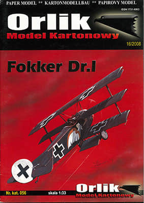 [Orlik 056] Fokker Dr.I