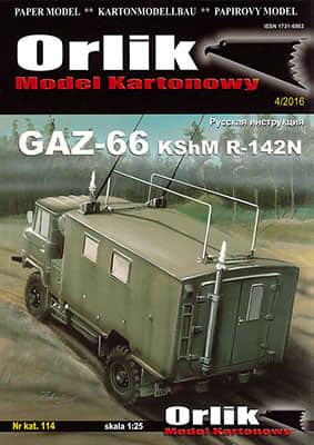 [Orlik 114] GAZ-66 KShM R-142N