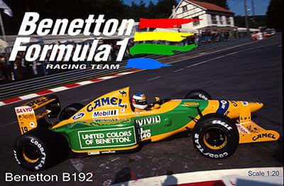 [Orlik 134] Benetton B192重涂版