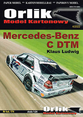 [Orlik 174] Mercedes-Benz C DTM – Klaus Ludwig