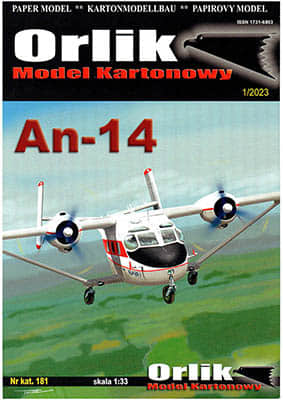 [Orlik 181] An-14 1:72重排版