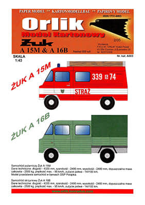 [Orlik A003] Zuk A15M & A16B