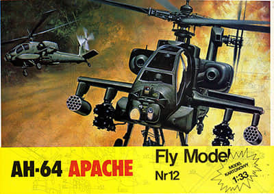 [Fly Model 012] AH-64 Apache