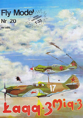 [Fly Model 020] MiG-3 & LaGG-3 A4重涂版