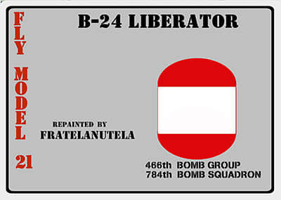 [Fly Model 021] B-24D Liberator重涂版