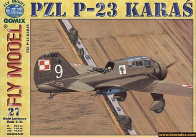 [Fly Model 027] PZL Karas A4矢量重绘版