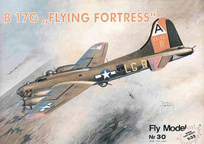 [Fly Model 030] B-17G Flying Fortress A4版