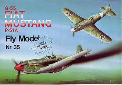 [Fly Model 035] G-55 Fiat Centauro P-51A Mustang A4版