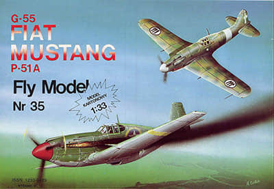 [Fly Model 035] G-55 Fiat Centauro P-51A Mustang
