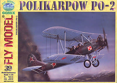 [Fly Model 039] Polikarpow Po-2重涂版