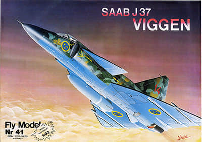 [Fly Model 041] SAAB J37 VIGGEN