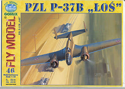 [Fly Model 046] PZL 37B Los