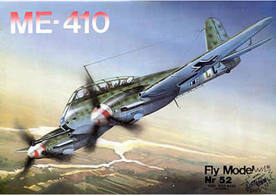 [Fly Model 052] Messerschmitt Me-410 A4重涂版