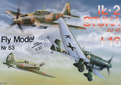 [Fly Model 053] IL-2 JU-87 I-16