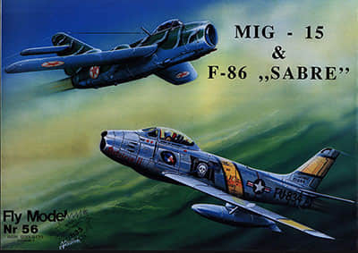[Fly Model 056] MiG-15 Faggot & F-86 Sabre