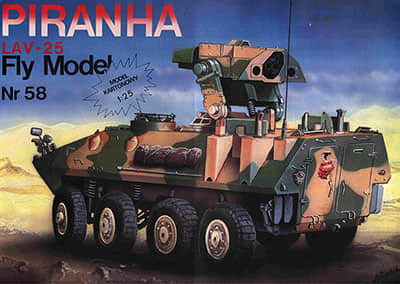 [Fly Model 058] LAV-25 Piranha