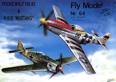[Fly Model 064] Focke Wulf 190 A3 & P-51D Mustang