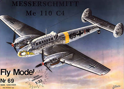 [Fly Model 069] Me-110 C4