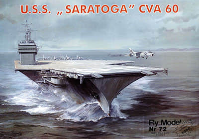 [Fly Model 072] USS Saratoga CVA 60