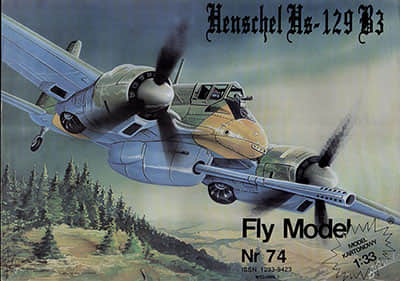 [Fly Model 074] Henschel Hs-129 B3 A4版