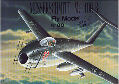 [Fly Model 080] Me 1101 A4版