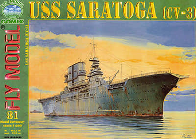 [Fly Model 081] USS Saratoga