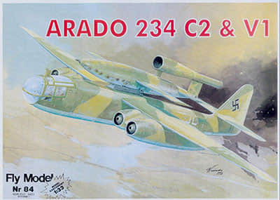 [Fly Model 084] Arado 234 C2 & V1