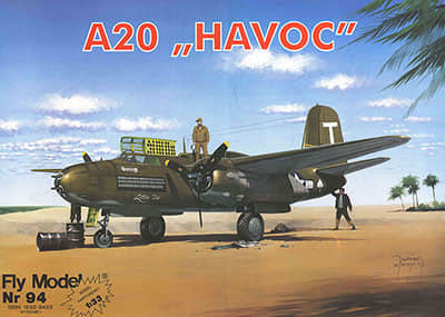 [Fly Model 094] A20 Havoc A4重涂版