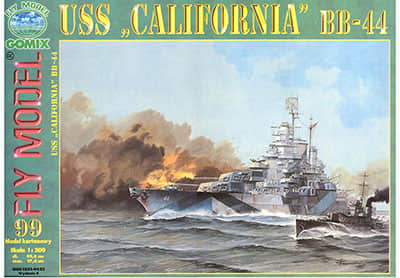 [Fly Model 099] USS California BB-44