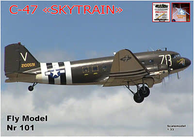 [Fly Model 101] C-47 Skytrain重涂版