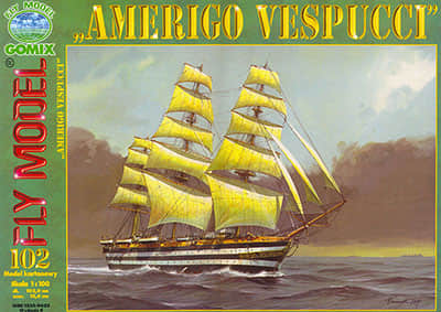 [Fly Model 102] Amerigo Vespucci A4矢量重绘版