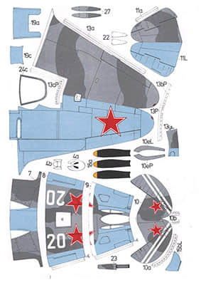 [Fly Model 111] Yak-9P A4重涂版