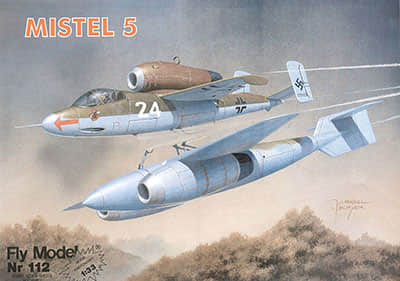 [Fly Model 112] Mistel 5 Heinkel He-162A-2 & Arado E377