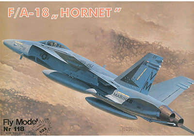 [Fly Model 118] FA-18 Hornet A4版