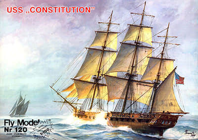 [Fly Model 120] USS Constitution