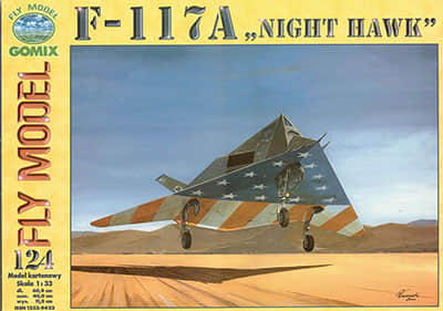 [Fly Model 124] F-117A Night Hawk