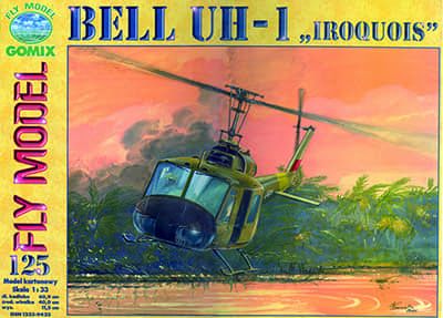 [Fly Model 125] Bell UH-1 Iroquois A4重涂版