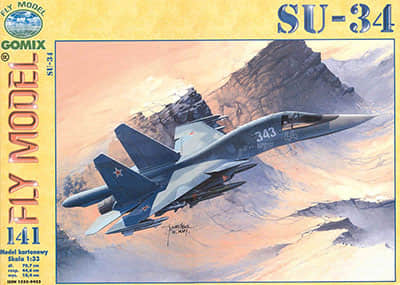 [Fly Model 141] Su-34 A4版