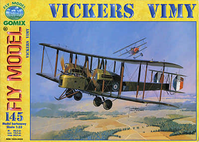 [Fly Model 145] Vickers Vimy
