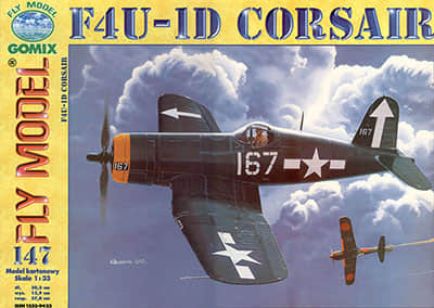 [Fly Model 147] F4U-1D Corsair
