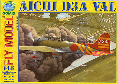 [Fly Model 148] Aichi D3A Val