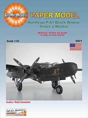 [GreMir Models 001] Northrop P-61 Times’a’Wastin