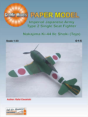 [GreMir Models 015] Nakajima Ki-44 IIc Shoki (Tojo)