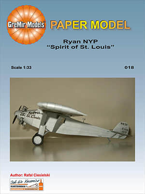 [GreMir Models 018] Ryan NYP Spirit of St. Louis
