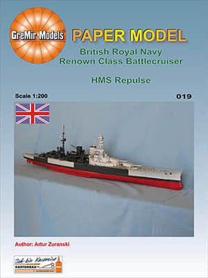 [GreMir Models 019] HMS Repulse
